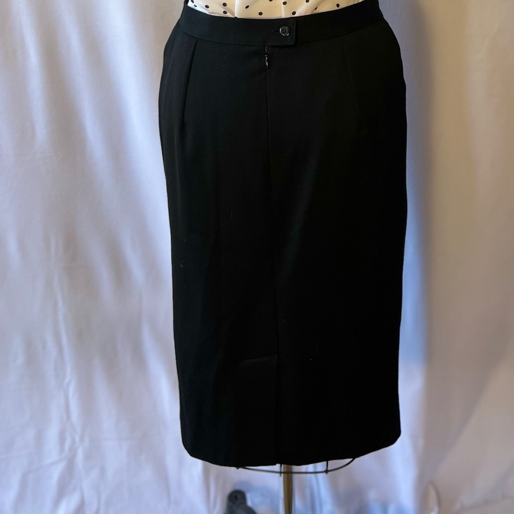 Vintage Guy Laroche black skirt